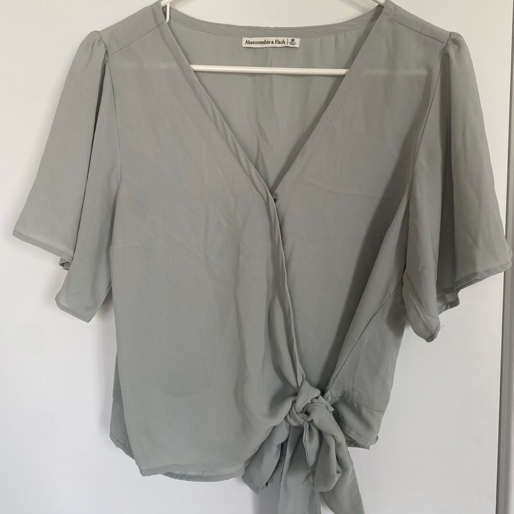 Abercrombie & Fitch Wrap Top